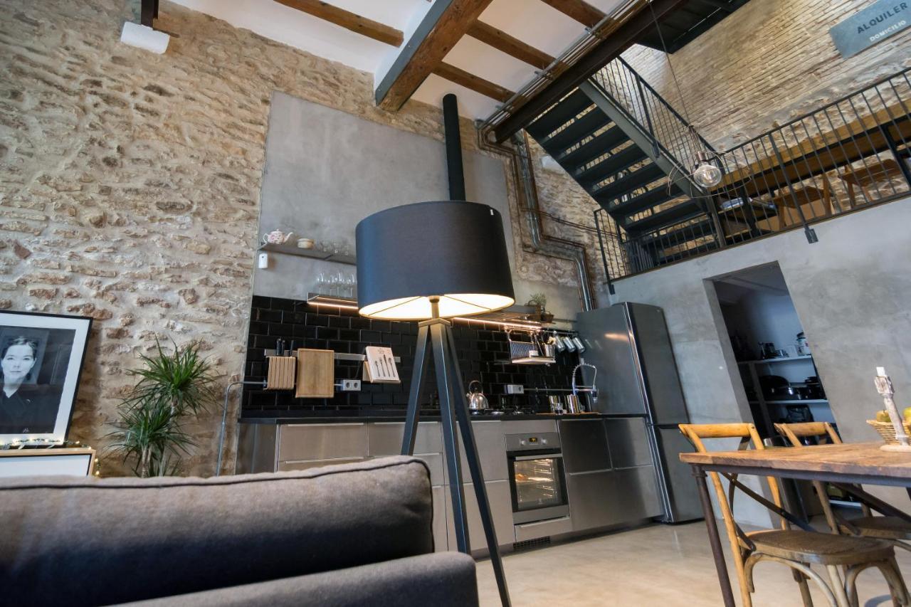 Increible Loft De Diseno En Casco Antiguo Amposta Exterior photo